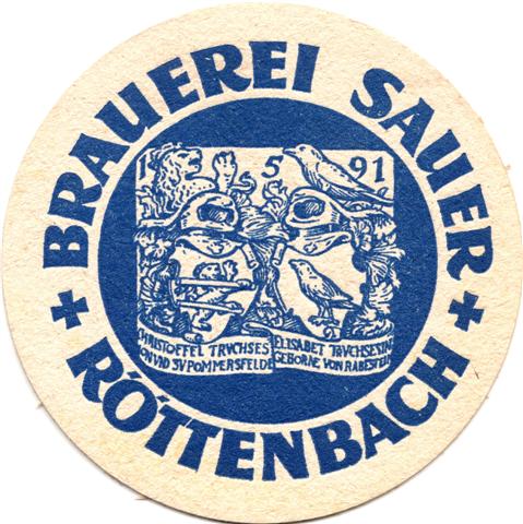 rttenbach erh-by sauer rund 1a (215-brauerei sauer-blau)